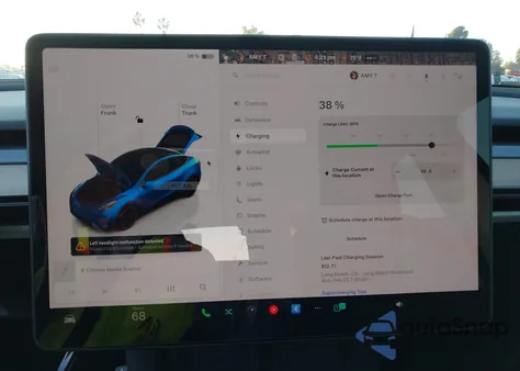 2023 Tesla Model Y Performance Dual Motor All-Wheel Drive from USA, damaged, VIN 7SAYGDEF8PF887526